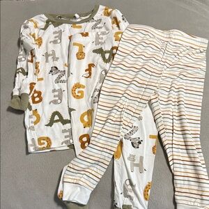 Baby Animal Alphabet Pajama Set